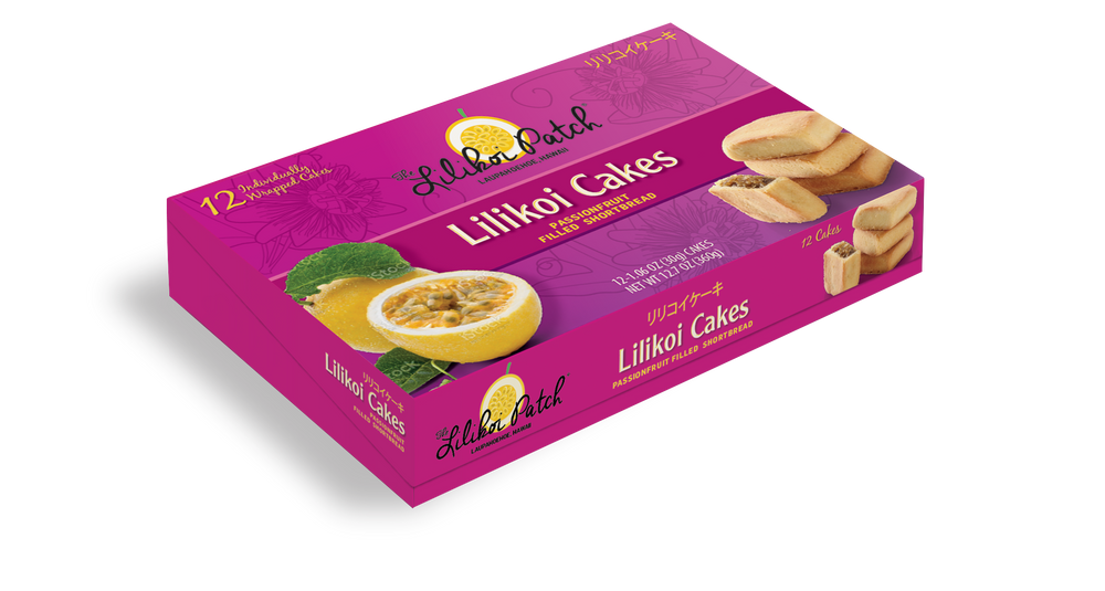 Lilikoi Tea Cakes 12ct Gift Box