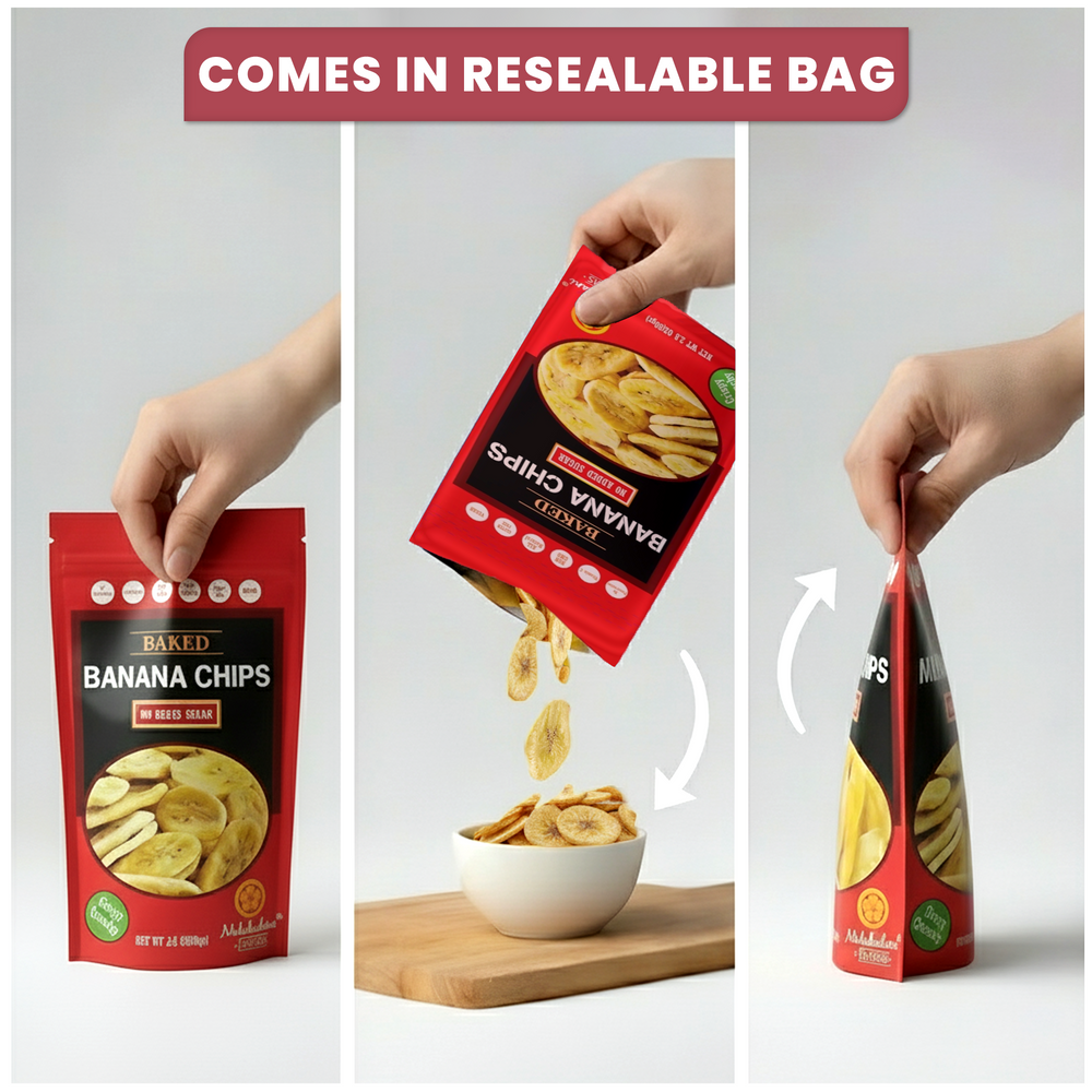 Baked Banana Chips 2.8oz
