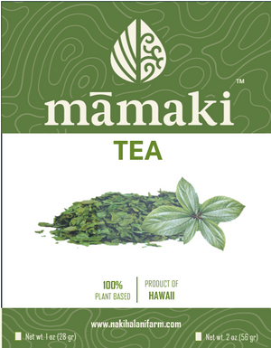 Mamaki Tea - Hawaiian Organic Caffeine Free