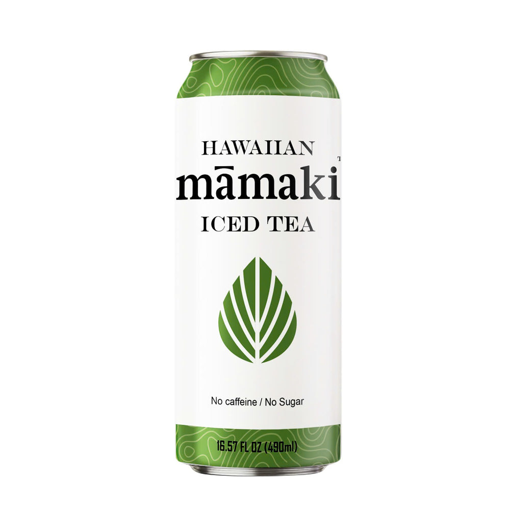 Mamaki Iced Tea - 100% Brewed Hawaiian Mamaki  16.5oz can
