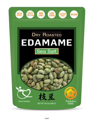Edamame Roasted -  Sea Salt 24oz giant Family Bag
